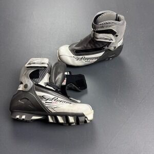 Salomon Vitane Pilot Ski Boots Women's 5.5 EUR 36 2/3 XC Cross Country Gray